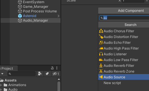 Add Audio Source